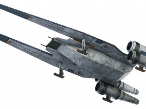 star wars u-wing ut-60d 3D मॉडल