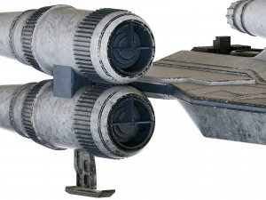 star wars u-wing ut-60d Modello 3D