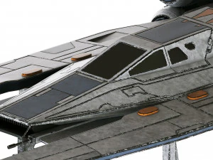 star wars u-wing ut-60d Modello 3D