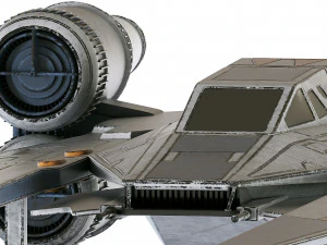 star wars u-wing ut-60d Modello 3D