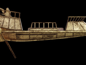 star wars desert skiff 3D मॉडल