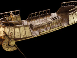 barca nel deserto di Star Wars Modello 3D