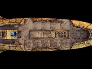 barca nel deserto di Star Wars Modello 3D