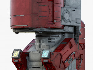 sci-fi element 3D Model