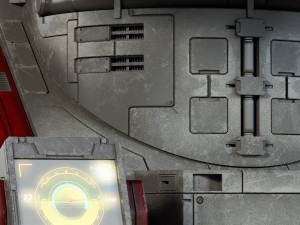 sci-fi element 3D Model
