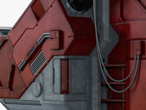 sci-fi element 3D Model