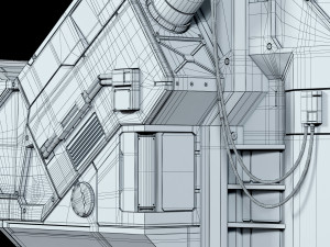 sci-fi element 3D Model