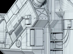 sci-fi element 3D Model