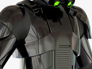 star wars imperial death trooper 3D Model