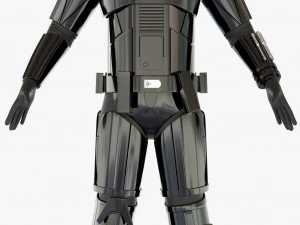 star wars imperial death trooper 3D Model