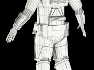 star wars imperial death trooper Model 3D