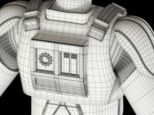 star wars imperial death trooper 3D Model