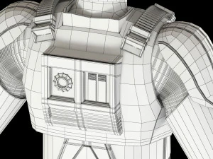 star wars imperial death trooper 3D Model