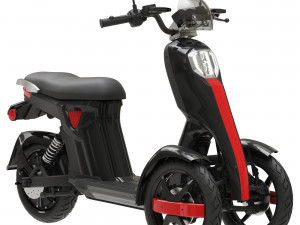 electric scooter doohan itango 3Dモデル