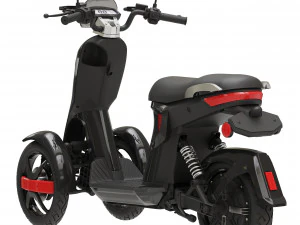 electric scooter doohan itango 3D Model