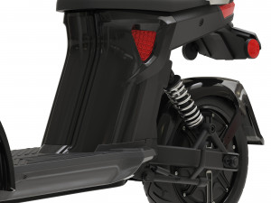 electric scooter doohan itango 3Dモデル