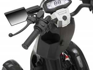 electric scooter doohan itango 3Dモデル