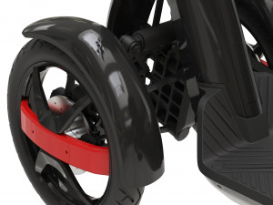 electric scooter doohan itango 3Dモデル