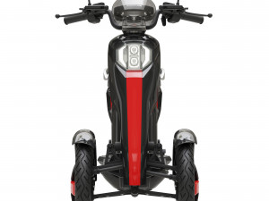 electric scooter doohan itango 3Dモデル