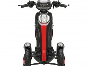 electric scooter doohan itango 3D Model