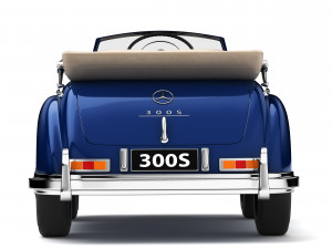 toy car mercedes-benz 300s 3D Model