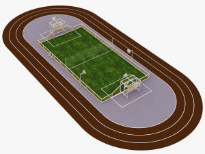 multisports stadium 3D Model