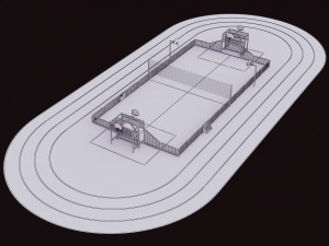 multisports stadium 3D Model
