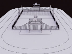 multisports stadium 3D Model