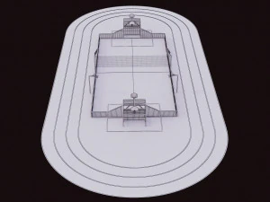 멀티스포츠 경기장 3D 모델