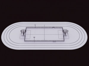 multisports stadium 3D Model