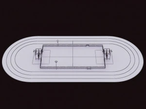 멀티스포츠 경기장 3D 모델