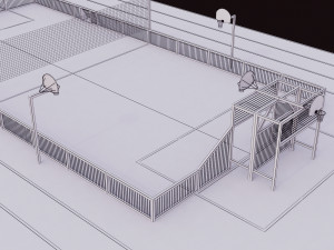multisports stadium 3D Model