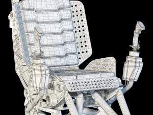 futuristic chair 3D Model