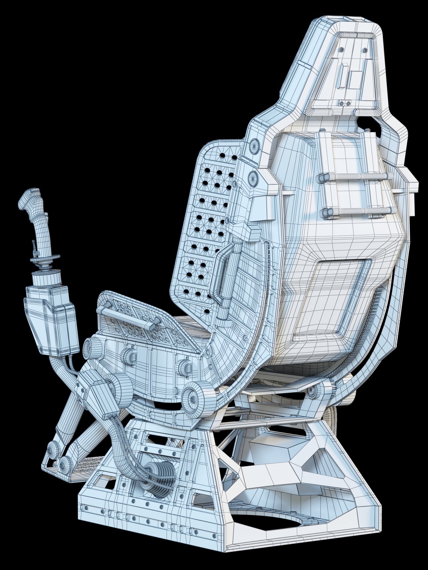 кресло в космическом корабле