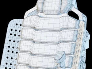 futuristic chair 3D Model
