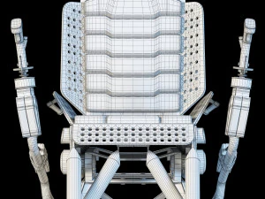 futuristic chair 3D Model