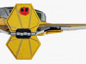 star wars eta-2 jedi interceptor 3Dモデル