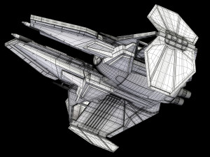 star wars eta-2 jedi interceptor 3Dモデル