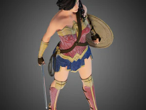 wonder woman 3D Model