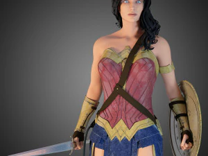 wonder woman 3D Model