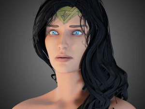 wonder woman 3D Model