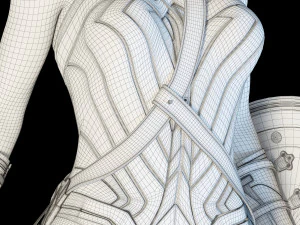wonder woman 3D Model