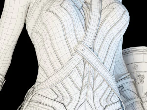 wonder woman 3D Model