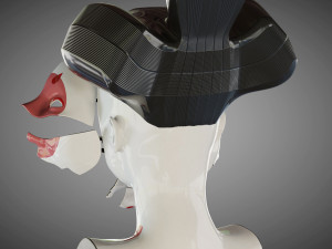 ghost in the shell geisha Modèle 3D