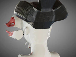 ghost in the shell geisha 3D Model