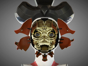 ghost in the shell geisha Modèle 3D