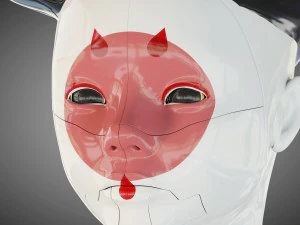 ghost in the shell geisha 3D Model