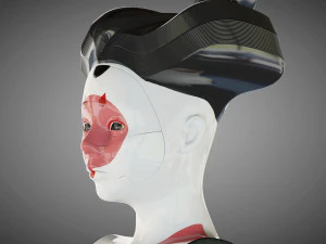 ghost in the shell geisha 3D Model