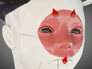 ghost in the shell geisha Modèle 3D