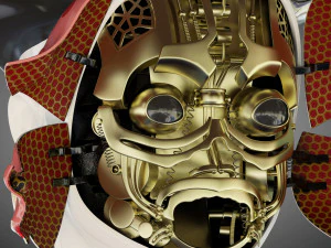 ghost in the shell geisha 3D Model